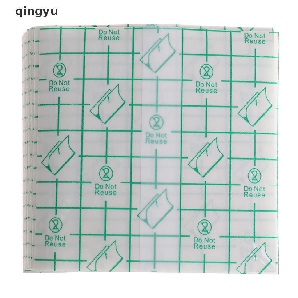 [Hàng mới về] Set 100 miếng băng keo y tế pu chống thấm nước dùng cố định vết thương khi tắm
