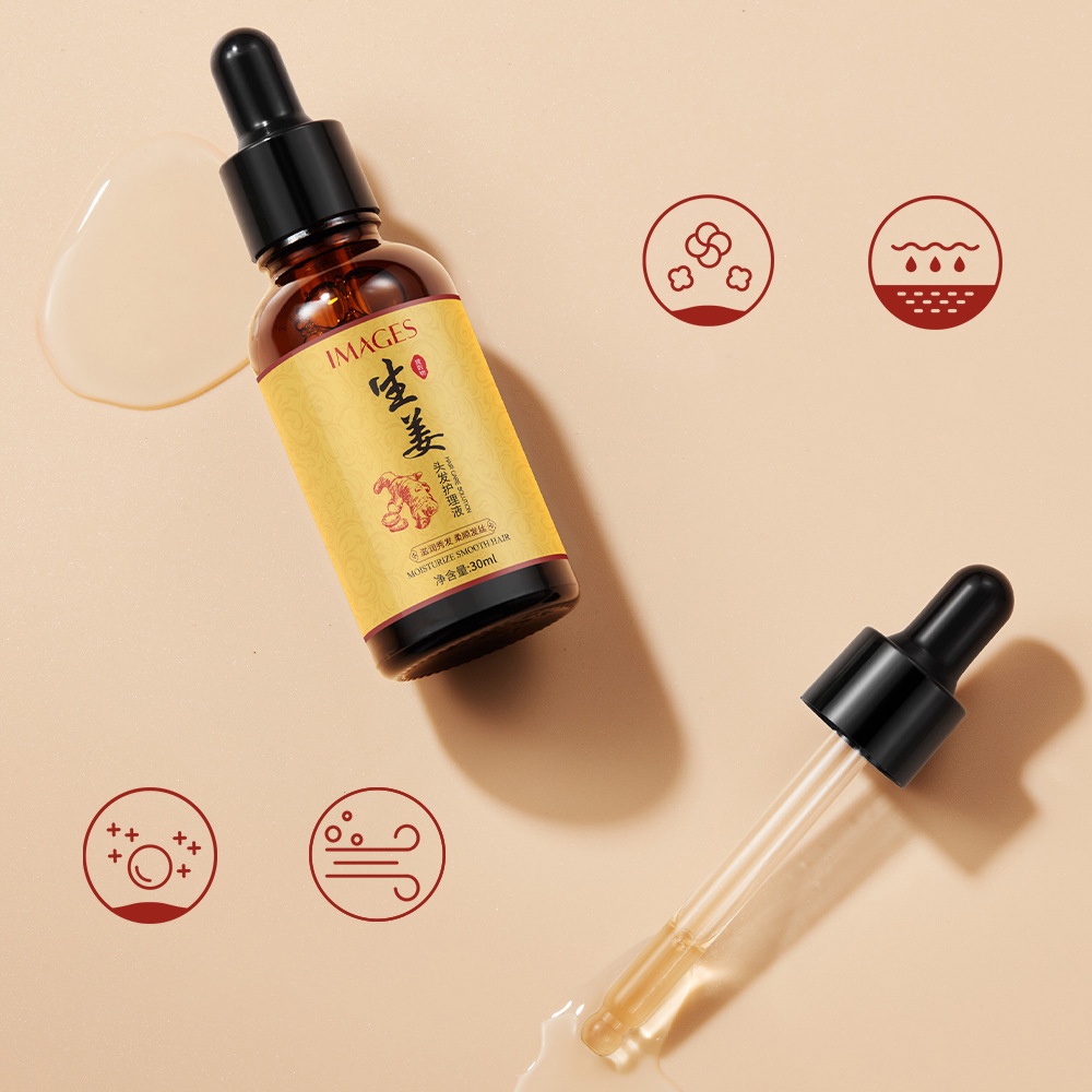 Tinh chất dưỡng và phục hồi hư tổn tóc gừng Image Beauty Ginger Hair Treatment Serum 30ml