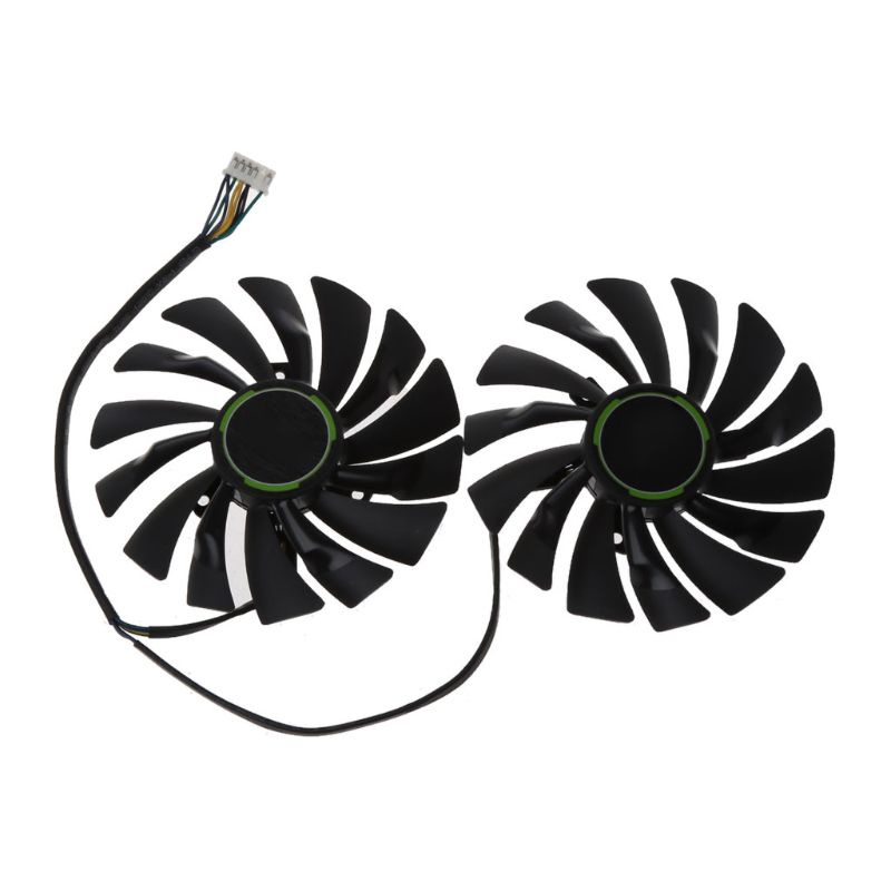 Set 2 Quạt Tản Nhiệt 95MM PLD10010S12HH 6Pin Thay Thế Cho Thẻ Đồ Họa MSI GTX970 GeForce GTX 970