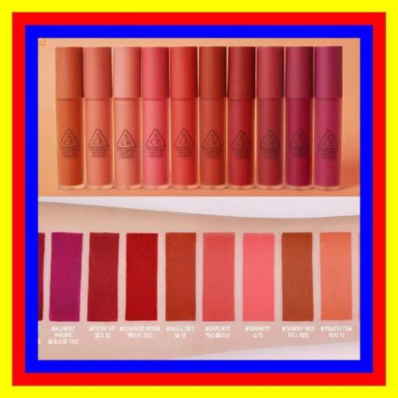 Son Kem Lì 3CE Soft Lip Lacquer