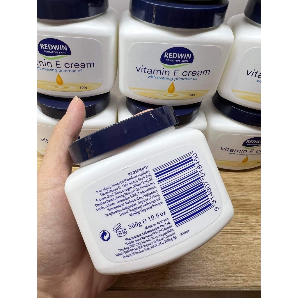 Kem dưỡng trắng da Redwin Vitamin E Cream with evening primrose oil - EDS Hàng Mỹ