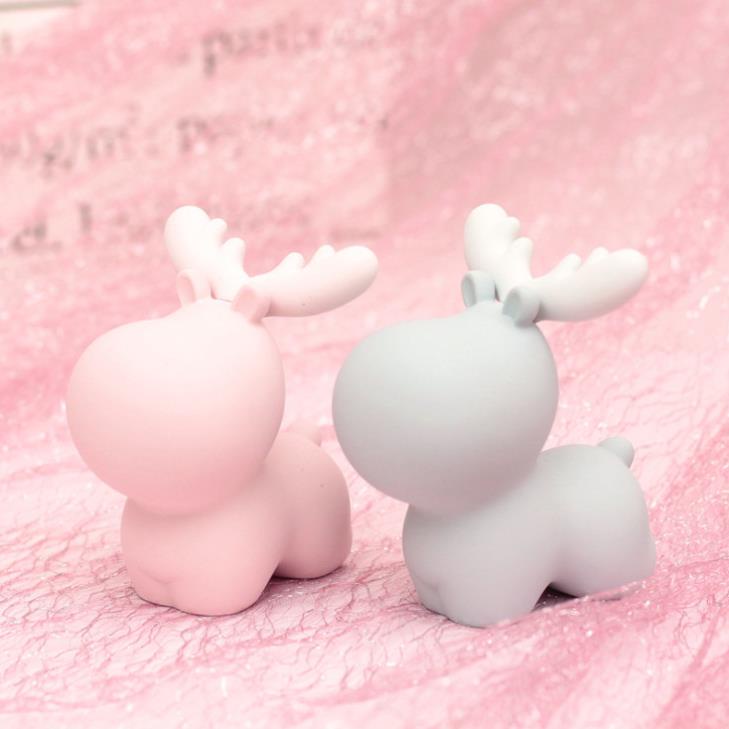 Tượng Hươu Đầu To Trang Trí