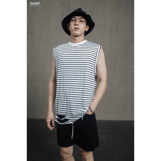 [ ÁO TANKTOP ] Áo Thun Ba Lỗ Co Giãn Thể Thao Nam GOAT MENSWEAR