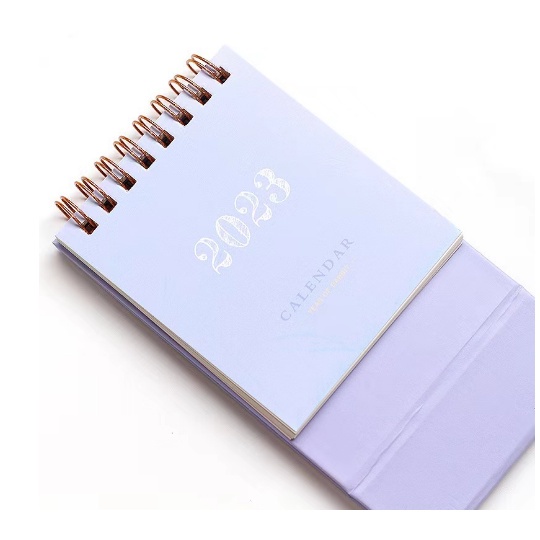 Lịch Để Bàn Mini Qipin 2023 Họa Tiết Hoạt Hình Dễ Thương Dùng Trang Trí