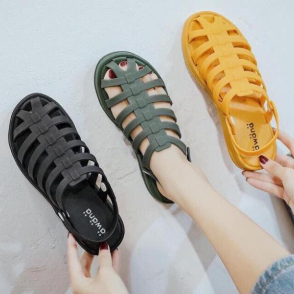 Dép sandal đế dẻo đan dây siêu hot Tawana form nhỏ tăng 1 size D6