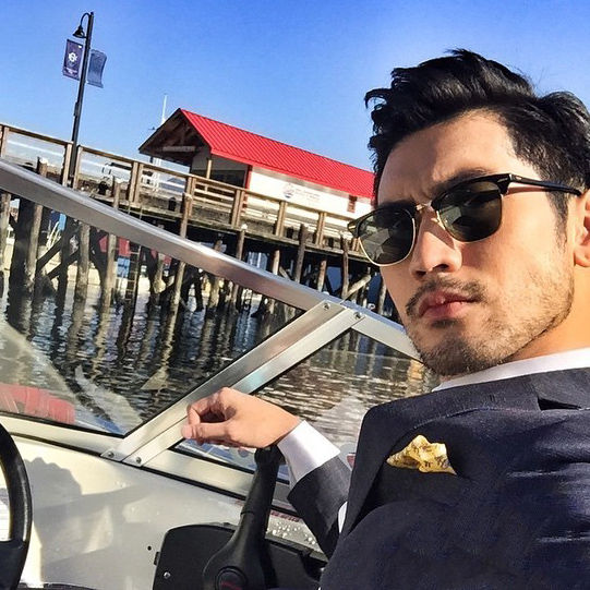 Retro polarized ultraviolet-proof sunglasses