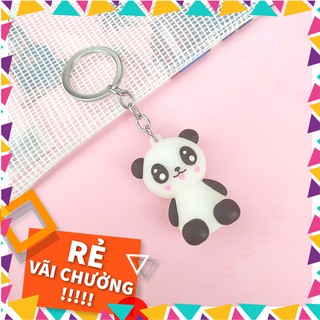 [HOT] ( Sỉ 8k )Móc khóa gấu trúc hàng đẹp dễ thương cao 5cm [ẢNH THẬT]