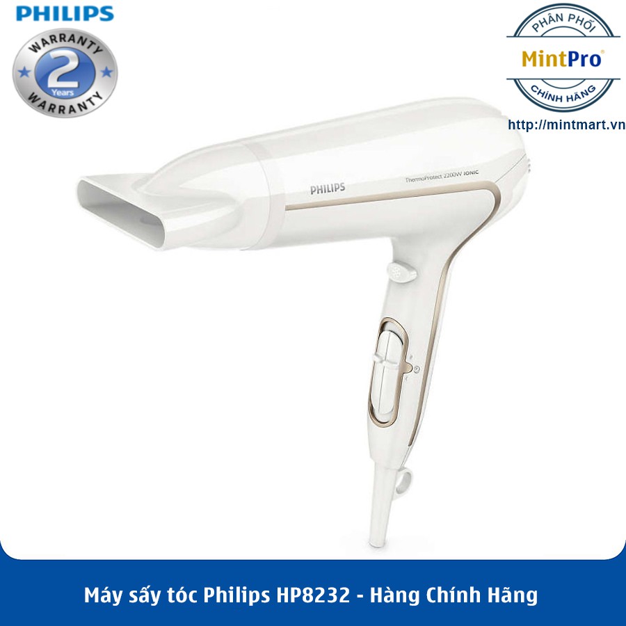 Máy sấy tóc Philips HP8232 – Hàng Chính Hãng – Bảo Hành 2 Năm Trên Toàn Quốc - TC MART