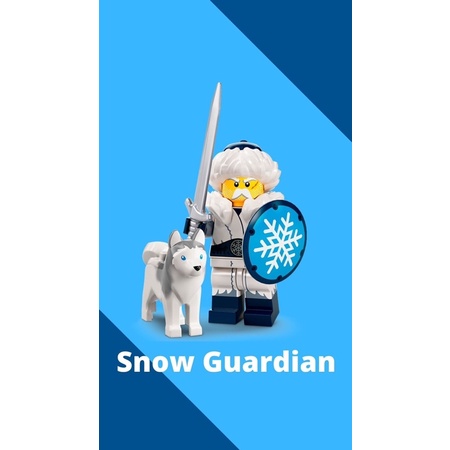 Nhân vật Lego minifigures chính hãng series 22 Snow Guardian