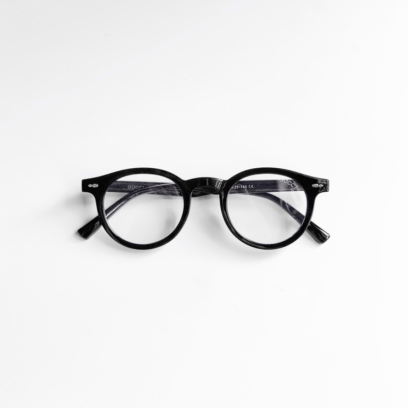 Ahstoree - Mắt Kính Unisex Form Tròn Basic Phù Hợp Mọi Khuôn Mặt