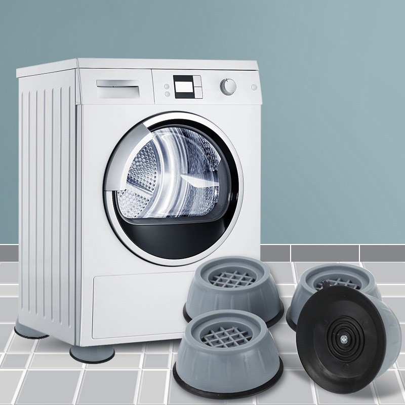 SÉT 4 ĐẾ ĐỆM CAO SU KÊ CHÂN CHỐNG RUNG ĐA NĂNG CHO MÁY GIẶT TỦ LẠNH - 4 ĐẾ ĐỆM CAO SU 88295 SIÊU THỊ 24/7