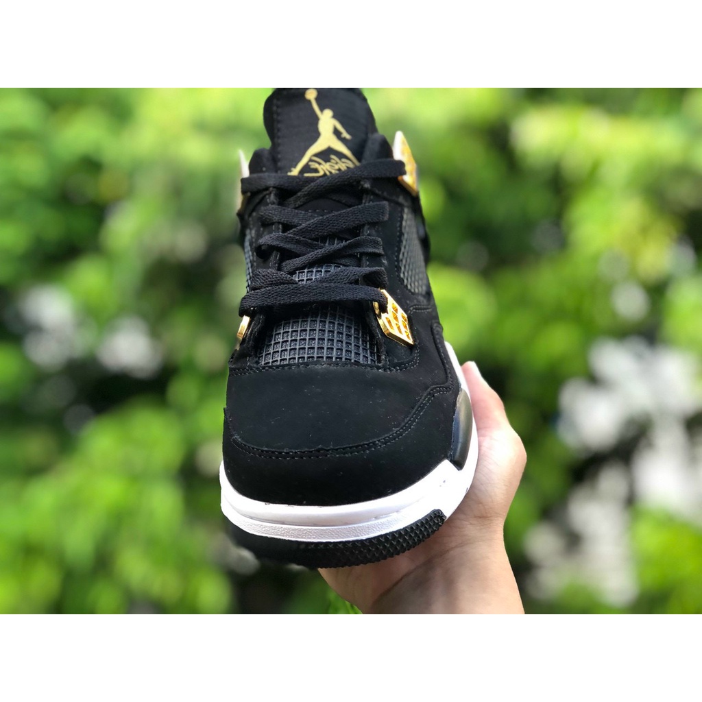 Giày thể thao Sneaker Jodan 4 Đen phong cách lịch lãm