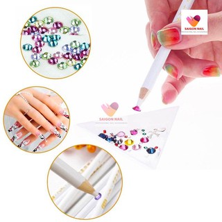 Bút chấm đá đính móng nail