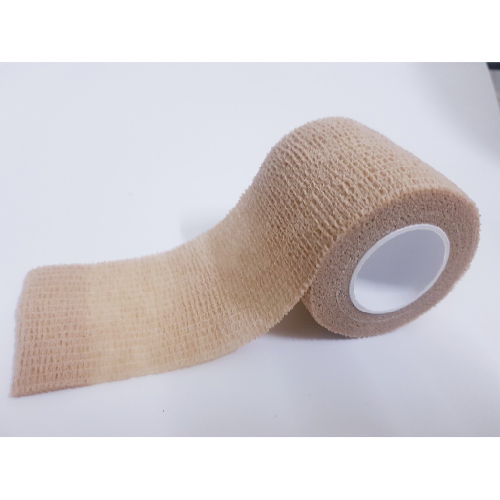 Băng keo thể thao cao su non, băng quấn xốp các màu