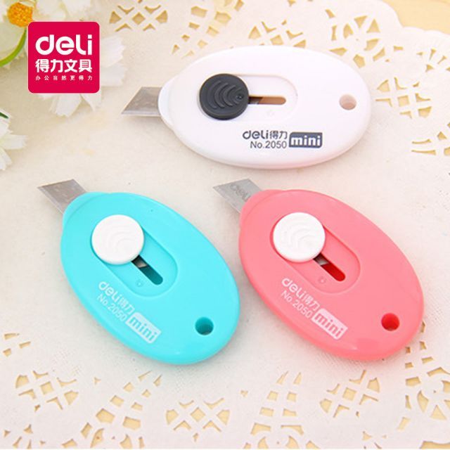 Dao Rọc Giấy Chính Hãng Deli Siêu Bén