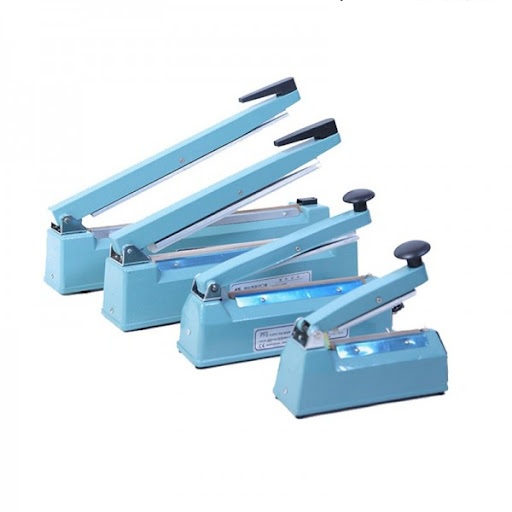 Máy hàn miệng túi nilon dập tay kích thước 200, 300, 400mm - tự chọn