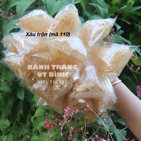 Xâu Bánh Tráng Trộn Muối Út Bình