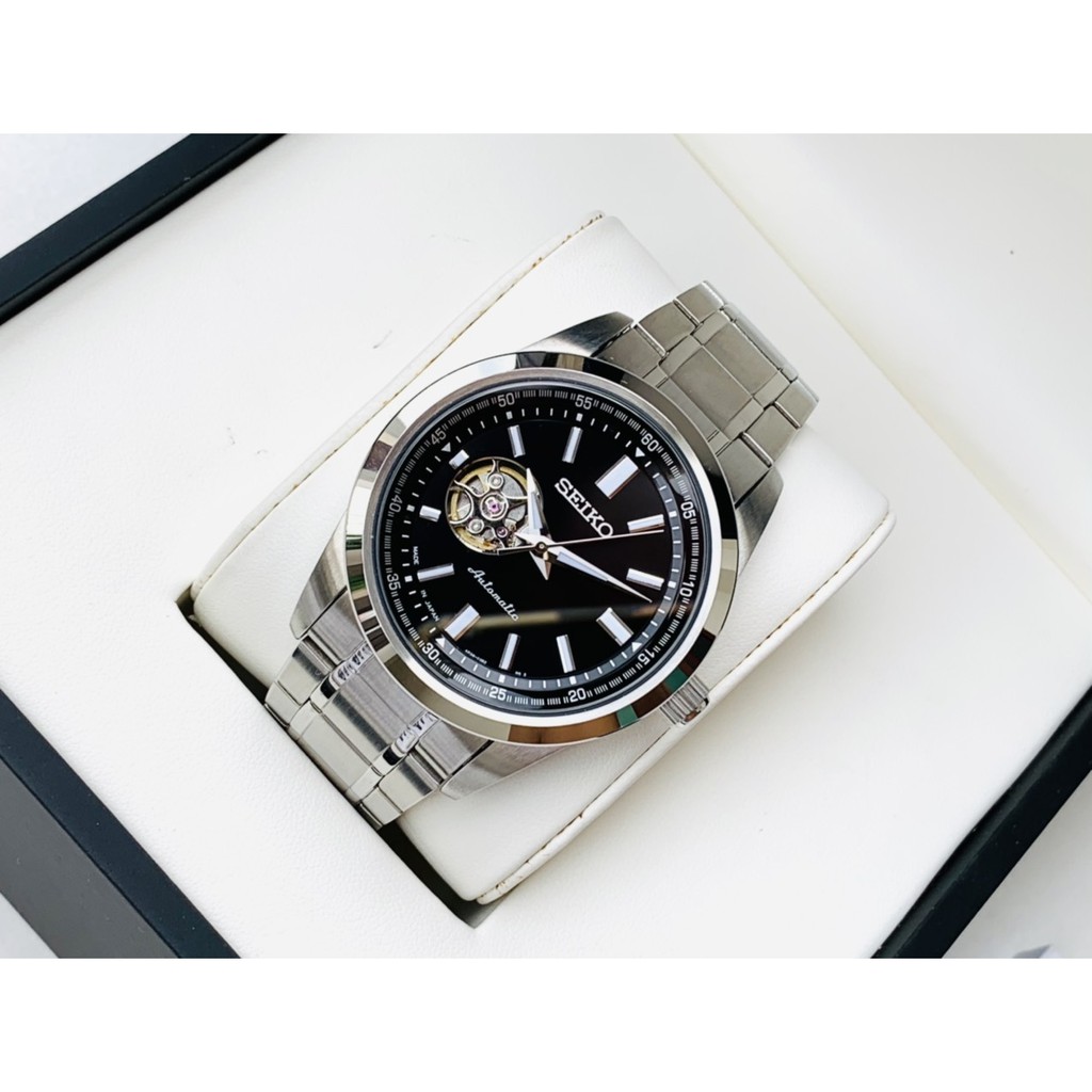 Đồng hồ nam SEIKO  Automatic OPEN HEART SCVE053  nội địa Nhật, mẫu mới nhà seiko