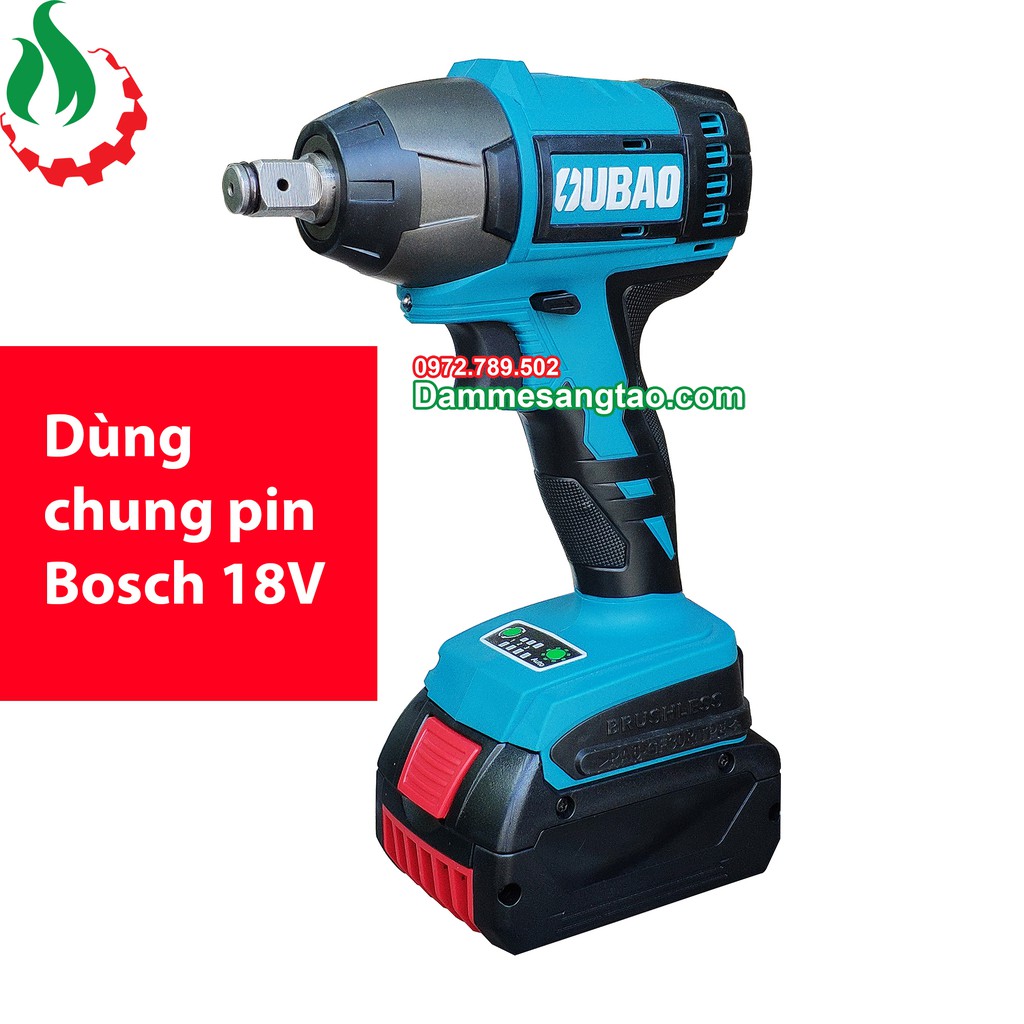 Máy siết bulong dùng pin 18V OUBAO OB801B