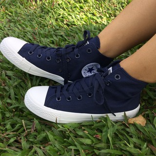 Giày chuck 2 allstar classic cổ cao nữ xanh đậm