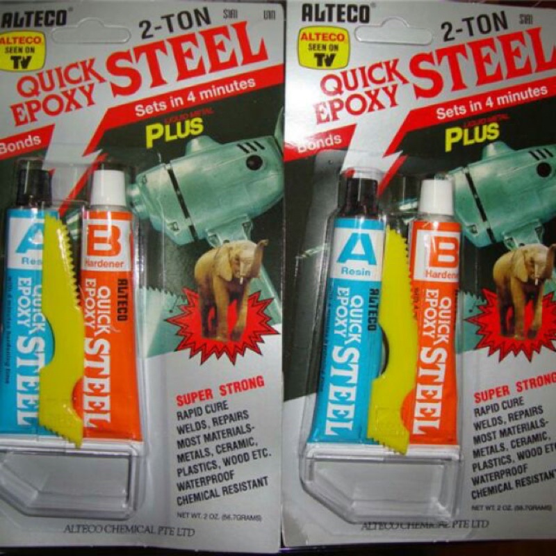 Keo AB / Keo 2 thành phần Màu Trong ; Màu Xám