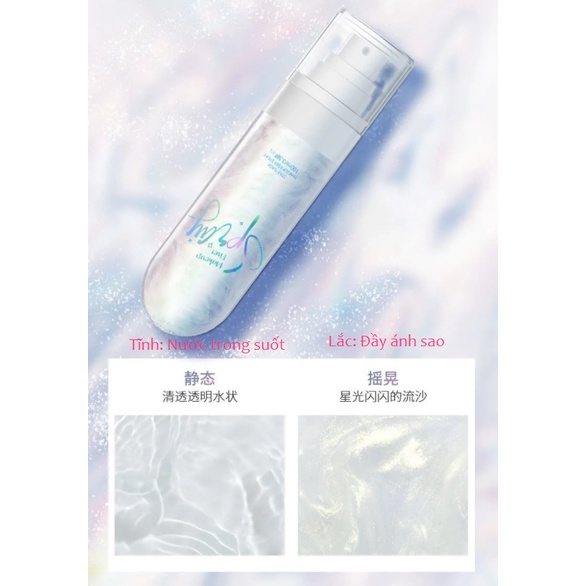 🧜🏻‍♀️Xịt Khóa ⛲️ Makeup Li Fusha 24k Makeup Setting Spray 🐾 Lâu Trôi Dưỡng Ẩm và Kiểm Soát Dầu 🪐 Bắt Sáng ✨  Nhẹ | BigBuy360 - bigbuy360.vn