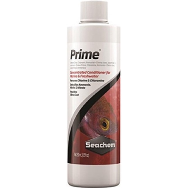 Seachem Prime- Dung dịch xử lý nước bể cá cảnh
