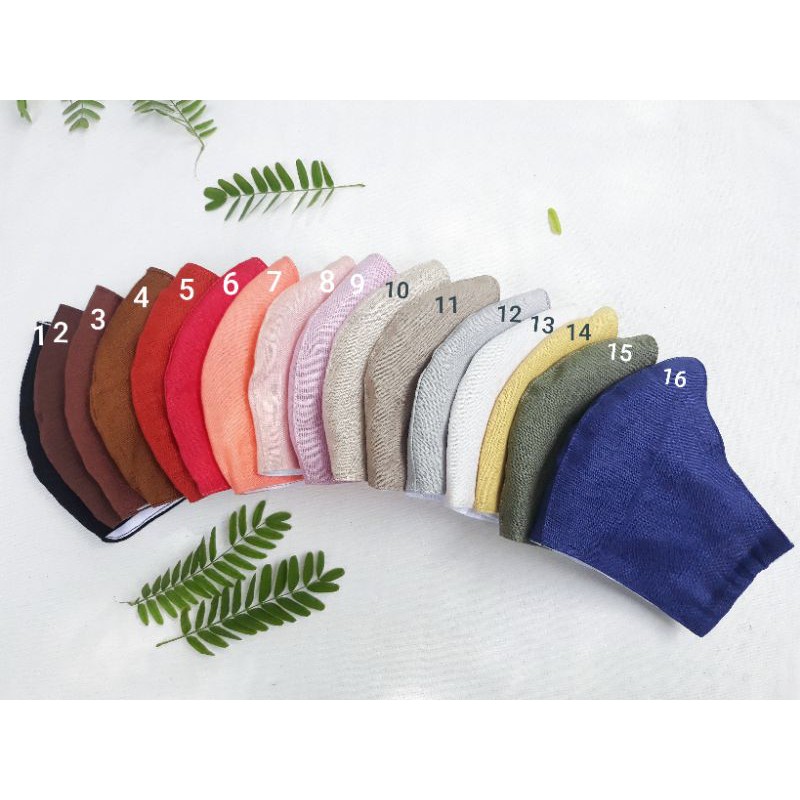 Khẩu trang Linen 3 lớp, thoáng mát, dịu cho da 🌿🌿🌿