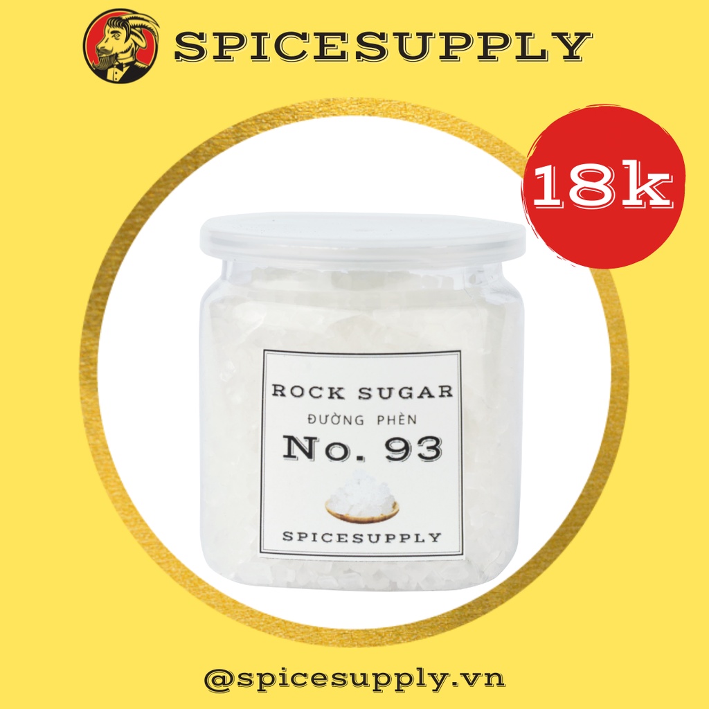 Rock Sugar - Đương Phèn SPICESUPPLY Việt Nam kim cương hũ 120g