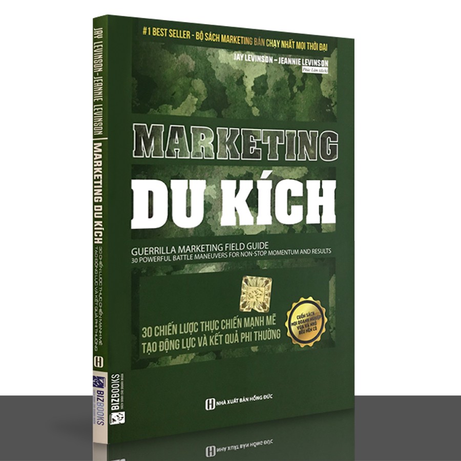 Sách - Marketing Du Kích - 30 Chiến Lược Thực Chiến Mạnh Mẽ Tạo Động Lực Và Kết Quả Phi Thường