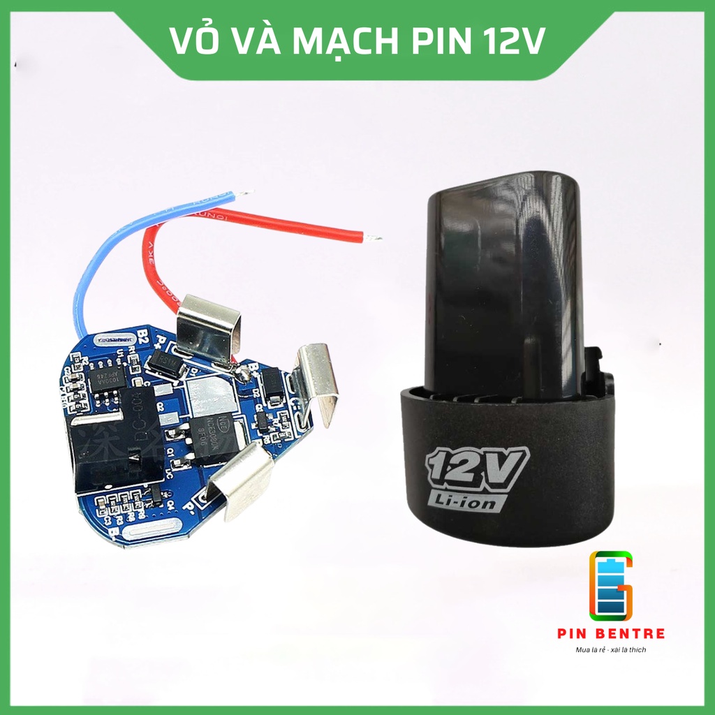 Bộ Pin 12V 3S tam giác thông dụng