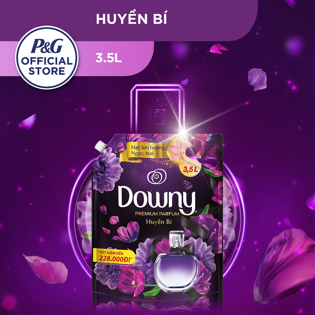 Combo 2 Nước Xả Vải Downy Hương Nước Hoa Cao Cấp Nhiều Mùi Hương Dạng 3.5L/Túi