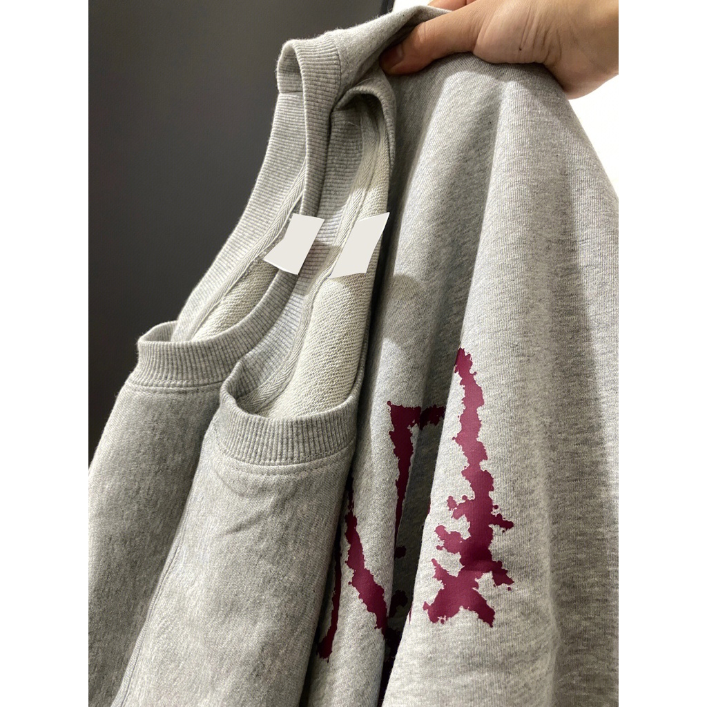 ZHELIHANGFEI Áo Thun Tay Dài Cổ Tròn Họa Tiết Hoạt Hình Theo Phong Cách Preppy Retro Mỹ