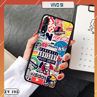 Ốp lưng nhám Vivo S1 in hình
