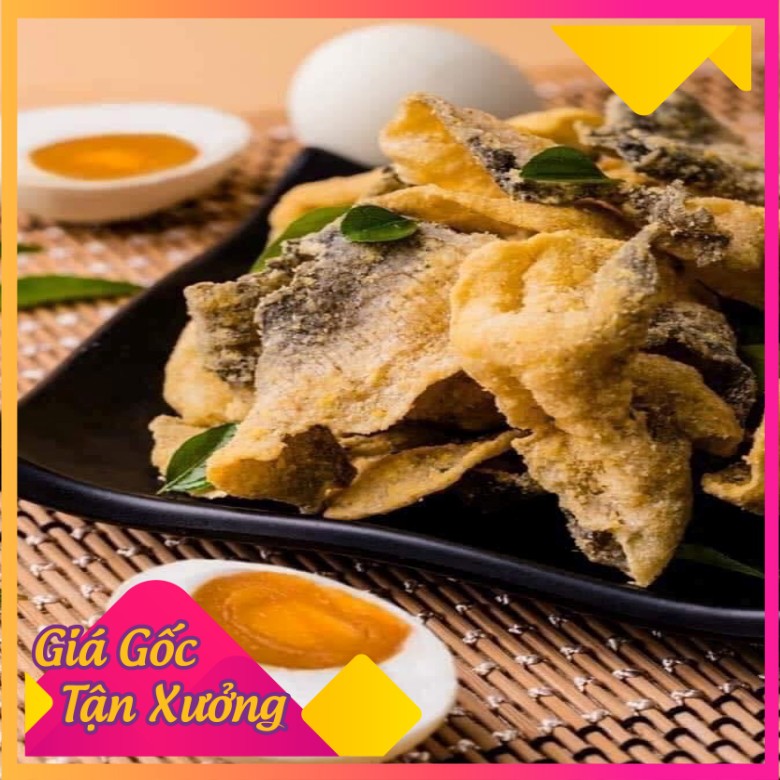 250gr DA CÁ TRỨNG MUỐI 🔥FREESHIP🔥 Đặc Biệt Thơm Ngon Giòn Rụm