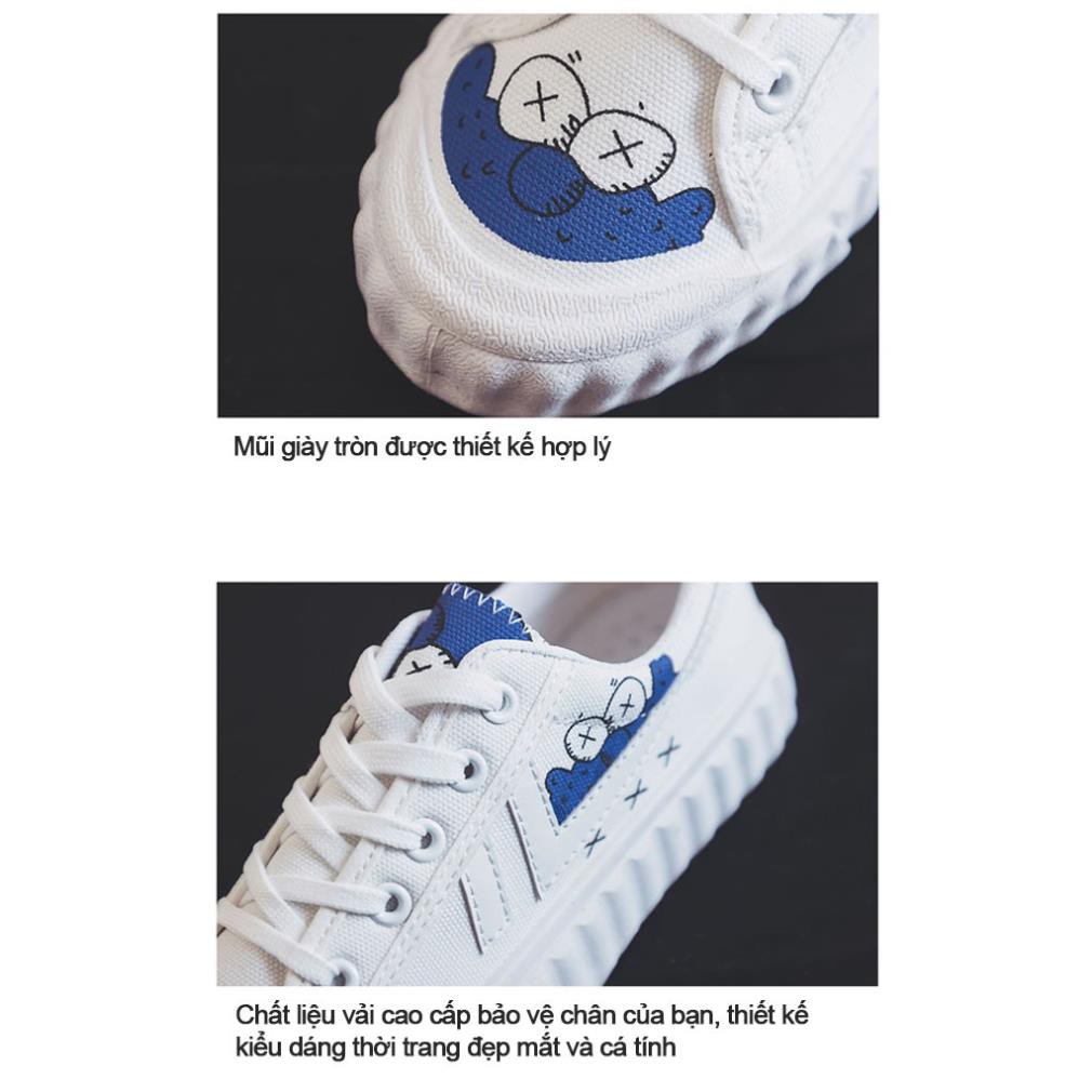 Giày Vải Nữ / Giày Thể Thao In Hình Siêu Xinh Hàng Quảng Châu Cao Cấp - B84