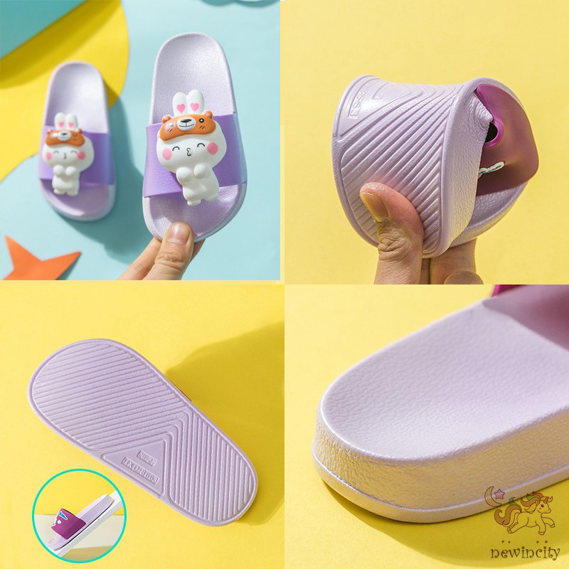 Dép quai ngang hoạt hình đáng yêu cho bé