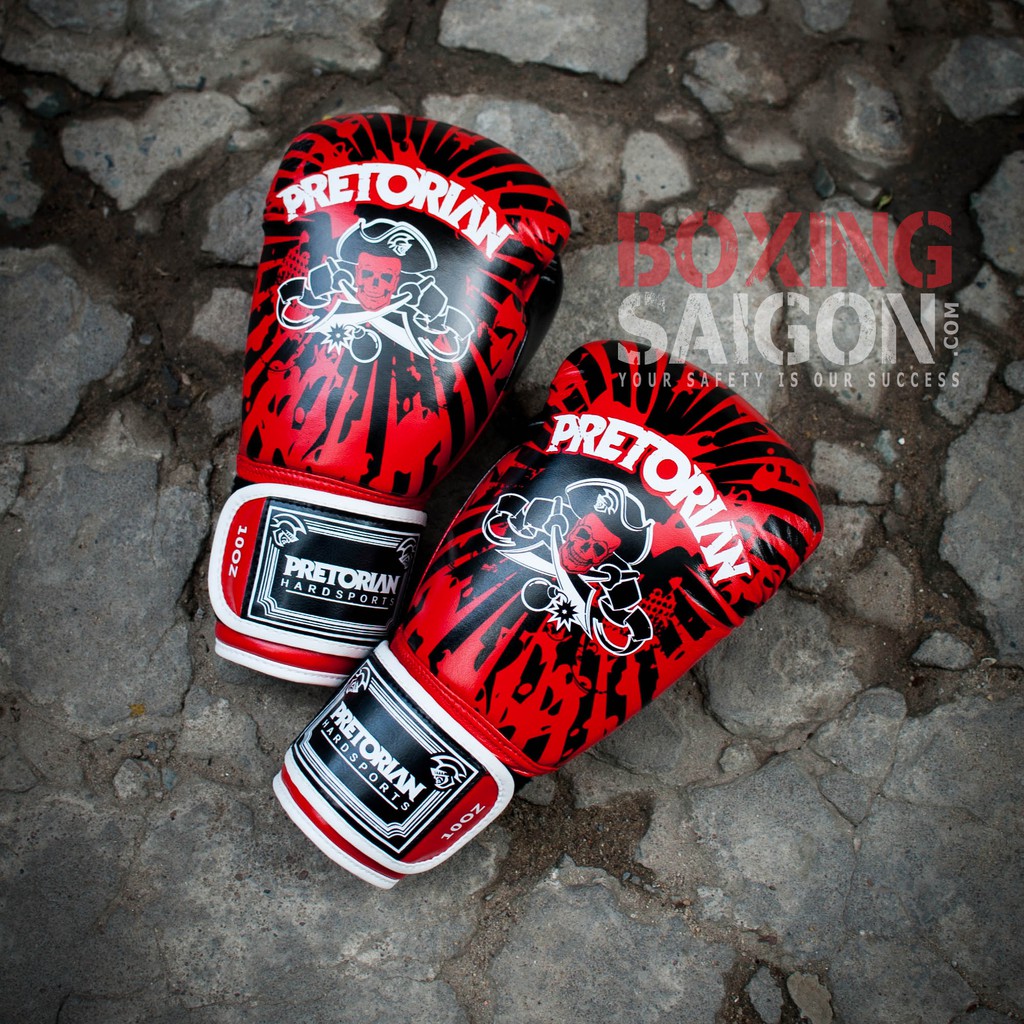 Găng tay Boxing Pretorian V2 - Đỏ