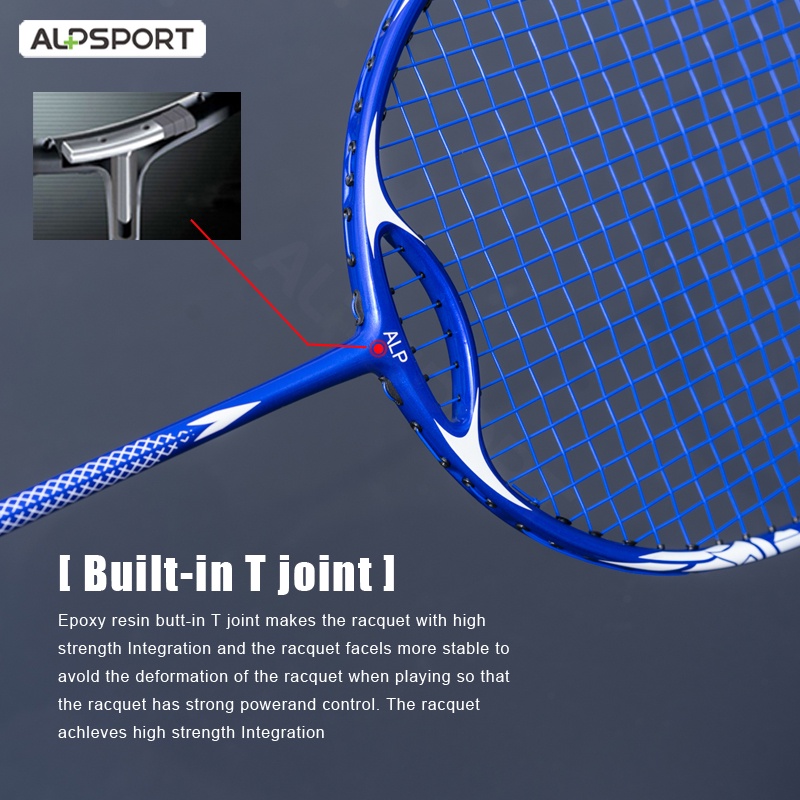 Vợt cầu lông ALPSPORT ALP ZHANYU 4U 38LBS G5 50T 100% chất lượng cao