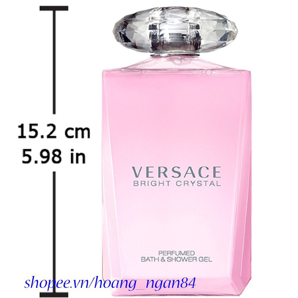 Gel Tắm Nữ 200Ml Versace Bright Crystal Perfumed Bath & Shower Gel, hoang_ngan84 Niềm Tin Tạo Nên Từ Chất Lượng.