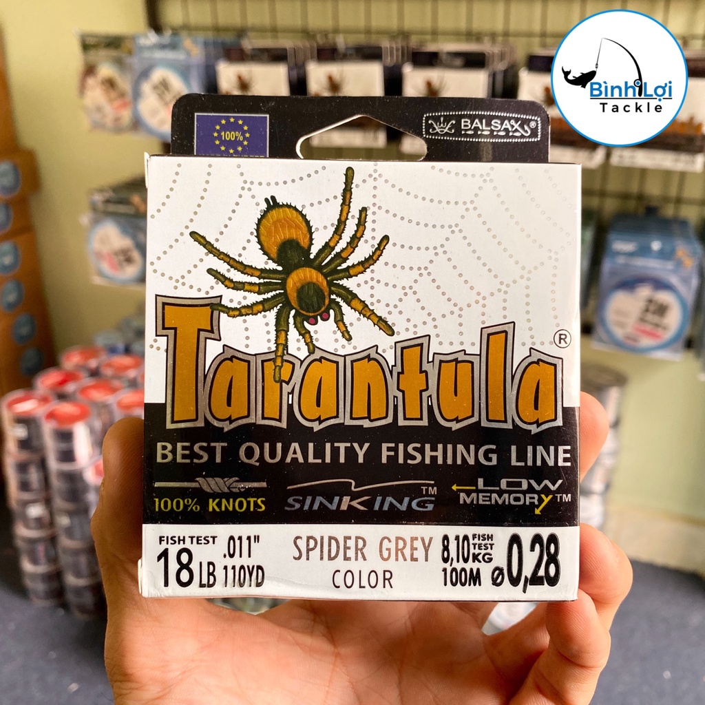 Cước Câu Cá TARANTULA BALSAX Cước Nhện 100m