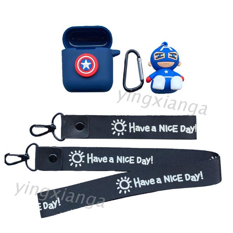 Ốp Lưng Silicone Hình Siêu Anh Hùng Cho Sạc Qcy T8