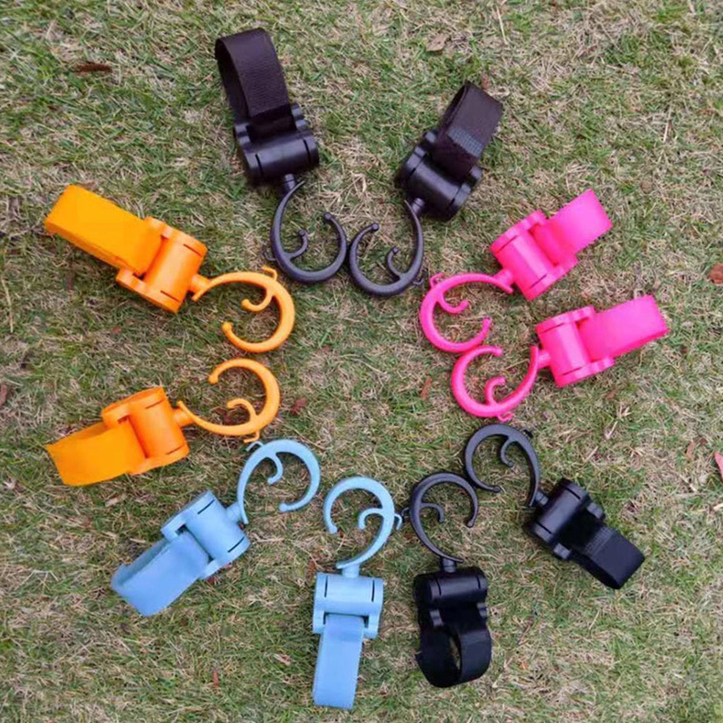 Set 2 Móc Treo Đồ Đa Năng Gắn Xe Đẩy Em Bé