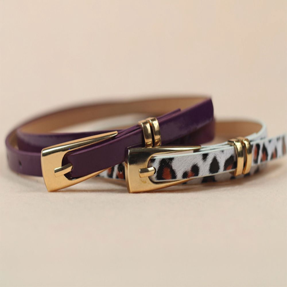 Dây thắt lưng có khóa kiểu dáng thời trang sành điệu dành cho nữ