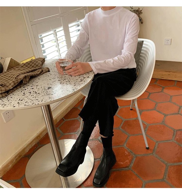 Áo thun nam dài tay unisex fom chuẩn đẹp