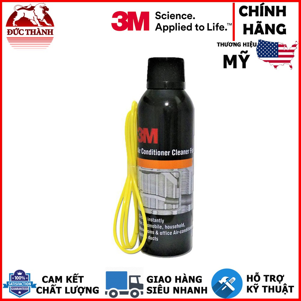 Dung dịch vệ sinh hệ thống dàn lạnh - điều hòa ô tô 3M Air Conditioner Cleaner Foam 250mllehienshop