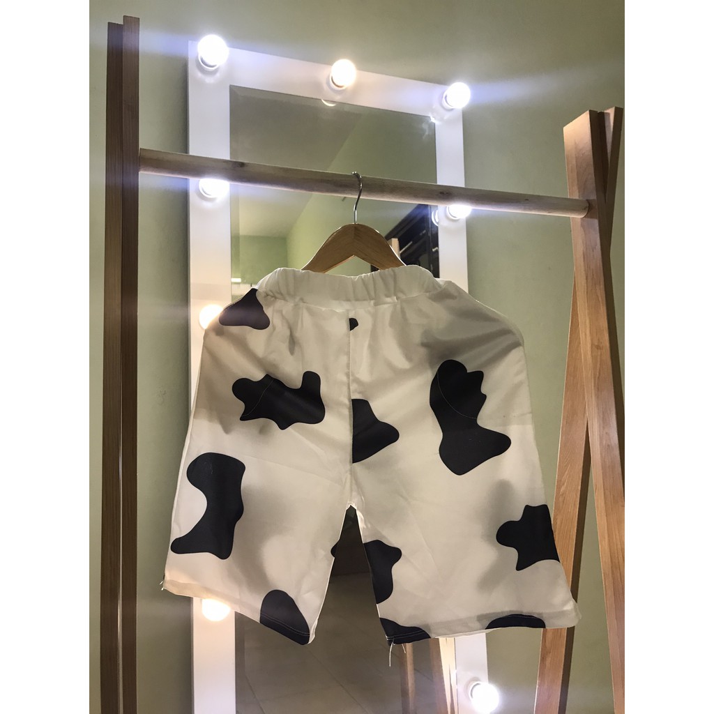 [Mã WASTUP5 giảm 10% tối đa 20K đơn 99K] Quần đùi bò sữa, quần short unisex (hàng có sẵn/ ảnh thật) | BigBuy360 - bigbuy360.vn