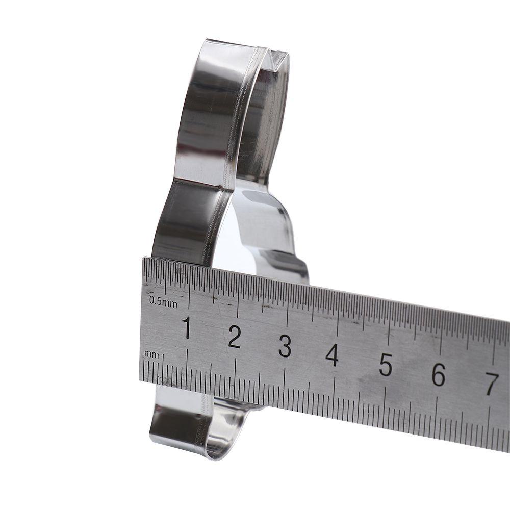 PINEVN Khuôn Làm Bánh &amp; Trứng Phục Sinh Hình Thỏ Phục Sinh Bằng Thép Không Gỉ