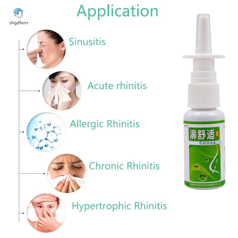 Nasal Sprays Chronic Rhinitis Sinusitis Spray Herb Chinese Medicine Fast Effect