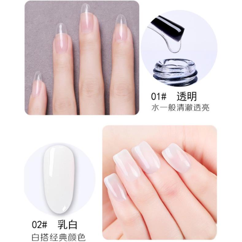 Sơn Gel nối móng AS vỏ đen Mã WN ( Cam Kết Chính Hãng - làm khô sơn gel bằng máy hơ uvled )
